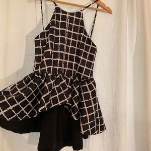 Tobi open back halter top